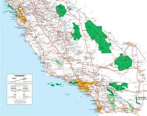 southern ca city map